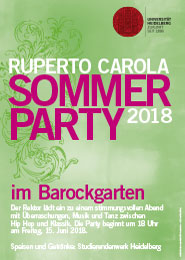 Plakat Sommerparty 2018