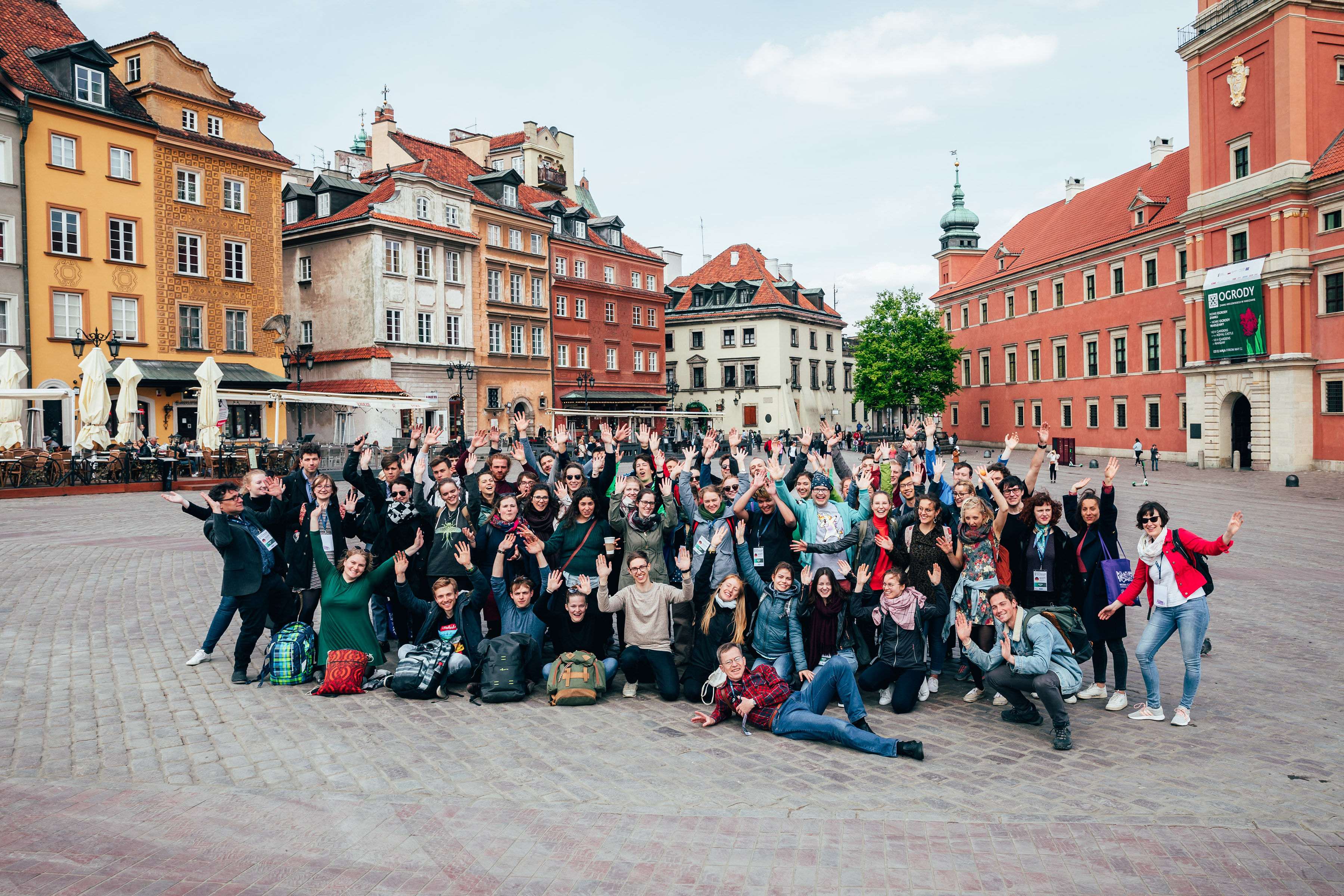 Gruppenbild Warschau