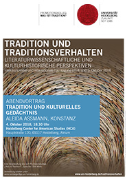 Tagung Tradition Abendvortrag