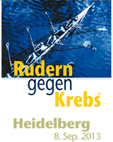 Flyer: Rudern gegen Krebs