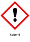 Piktogramm GHS Sticker - Reizend